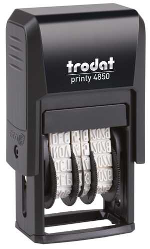 Trodat Printy 4850 stock text stamp